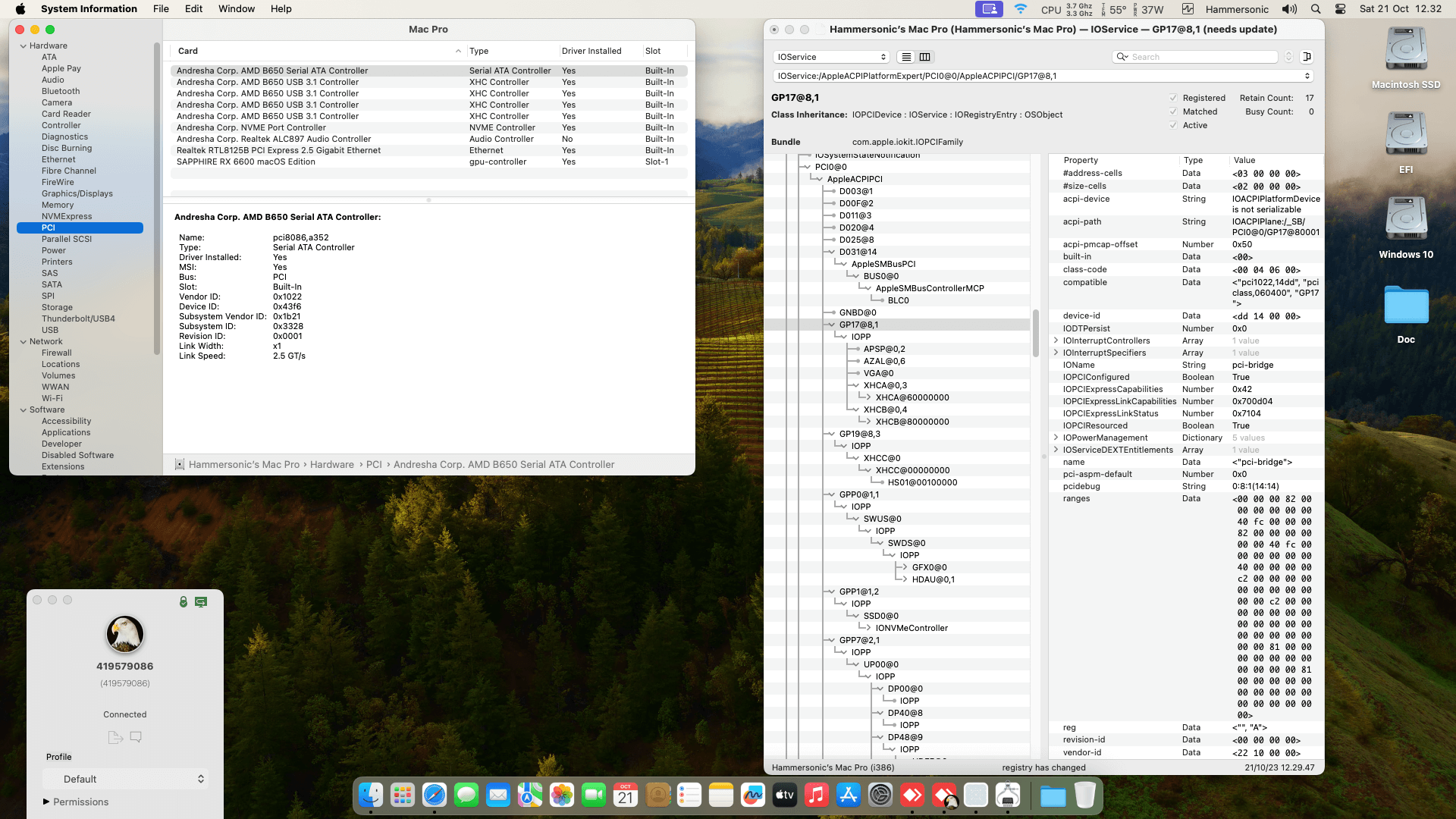 Asus Prime B650M A II + AMD Ryzen 9 7900X + Sapphire RX 6600   OpenCore 1
