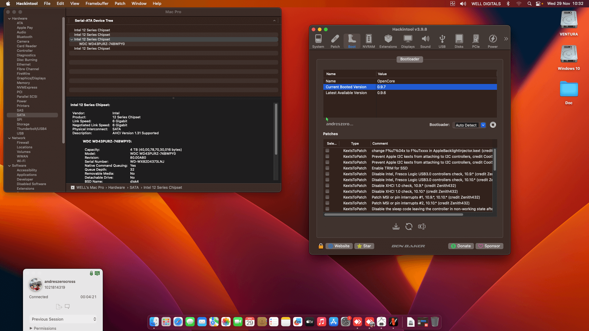 Asus ROG Strix Z790 E Gaming Wifi + Intel Core i9 13900K + Asus RX 6750 XT   OpenCore 1