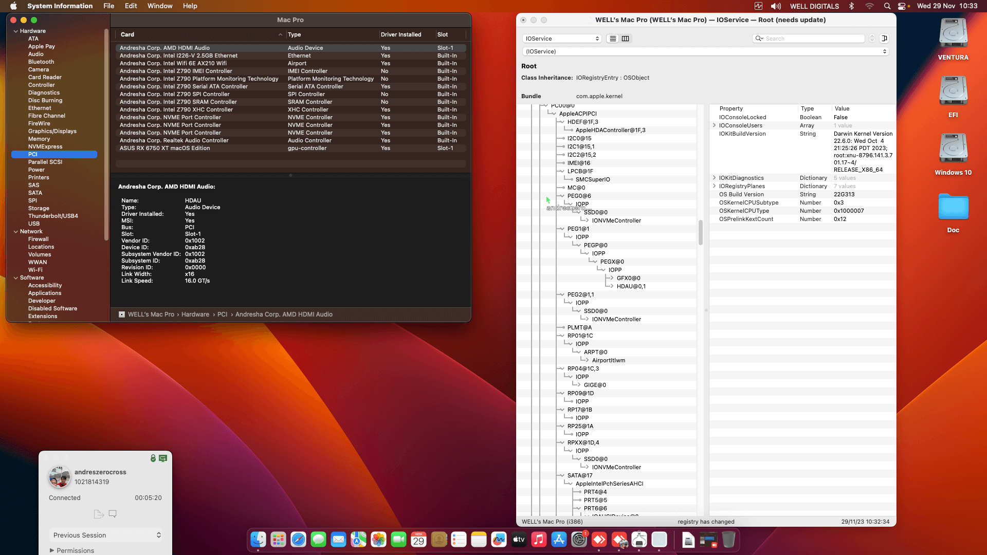 Asus ROG Strix Z790 E Gaming Wifi + Intel Core i9 13900K + Asus RX 6750 XT   OpenCore 1