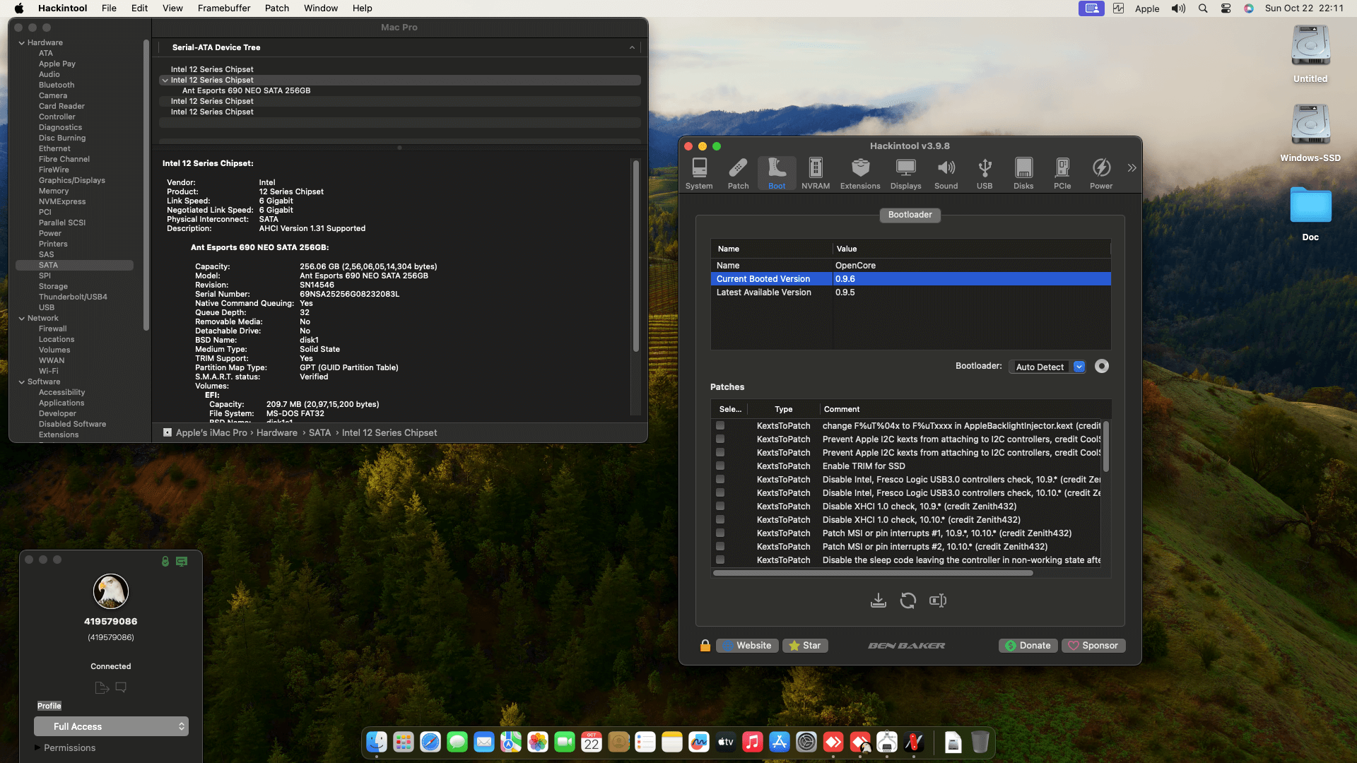 Gigabyte H610M H DDR4 + Intel Core i3 12100 + Nextron RX 580 2048SP   OpenCore 1