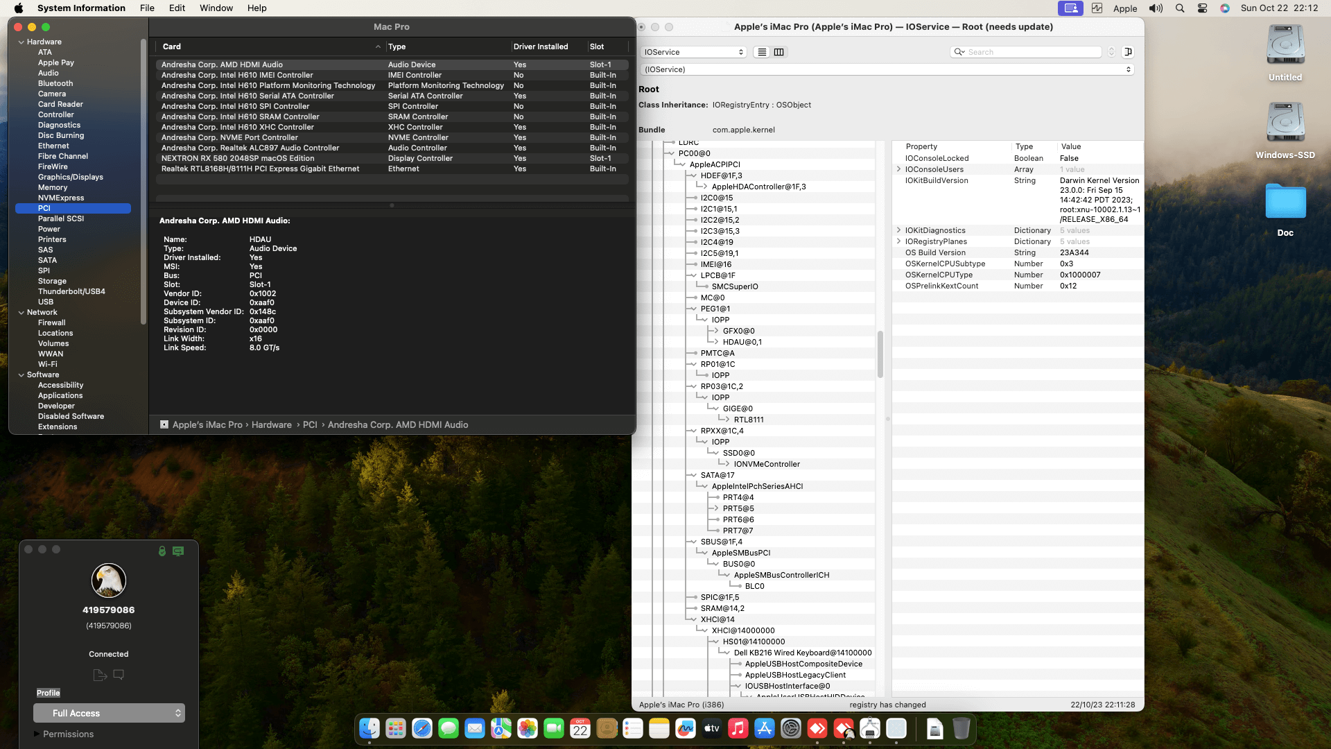 Gigabyte H610M H DDR4 + Intel Core i3 12100 + Nextron RX 580 2048SP   OpenCore 1