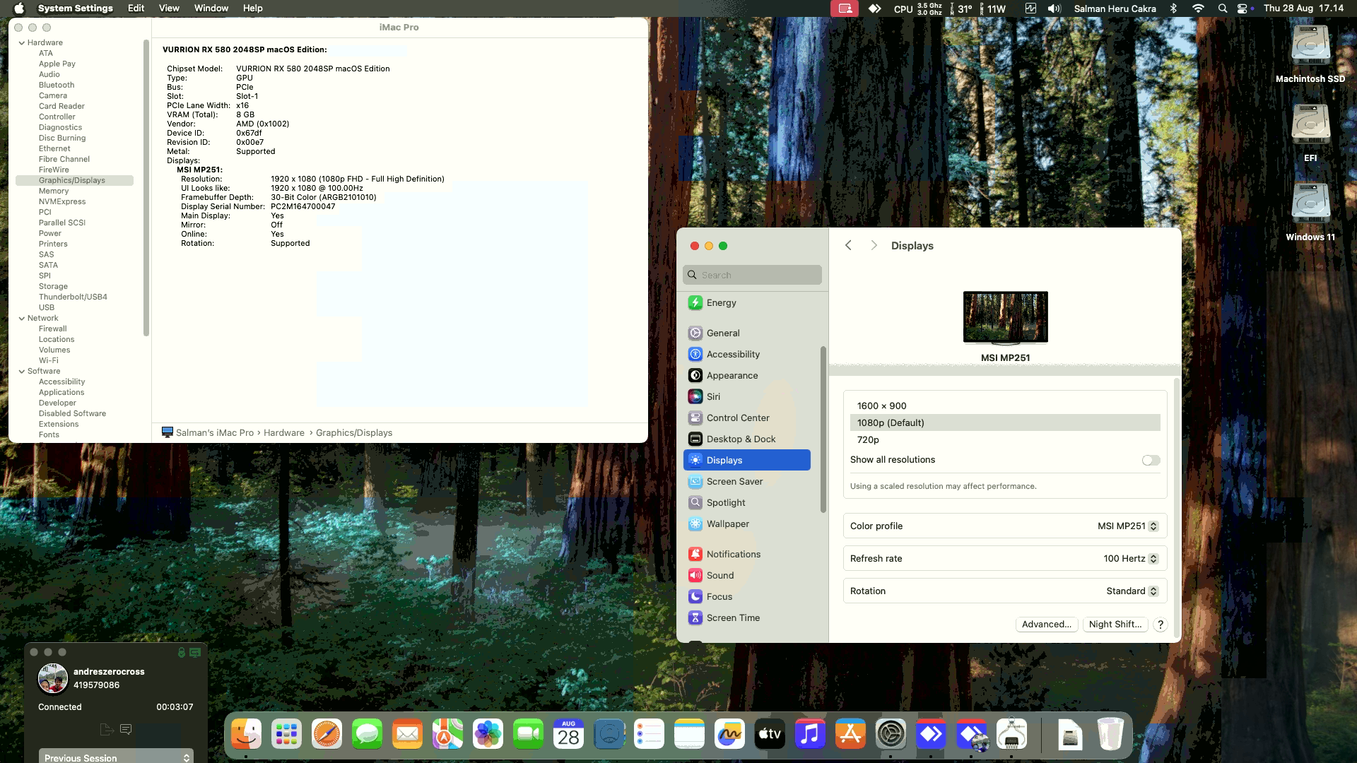Asrock B450M Pro4 R2.0 + AMD Ryzen 7 2700 + Vurrion RX 580 2048SP   OpenCore 1