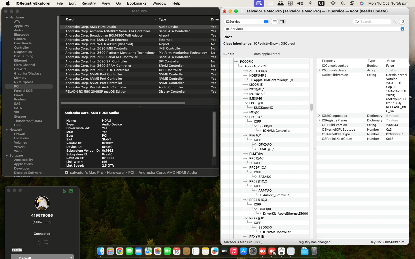 Asus ROG Strix Z690 A Gaming Wifi D4 + Intel Core i7 12700K + Peladn RX 580 2048SP 3rd   OpenCore 1