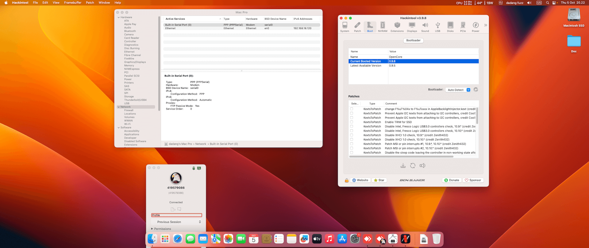 Asus TUF Gaming B650M PLUS WIFI + AMD Ryzen 9 7950X + Asus RX 6600   OpenCore 1