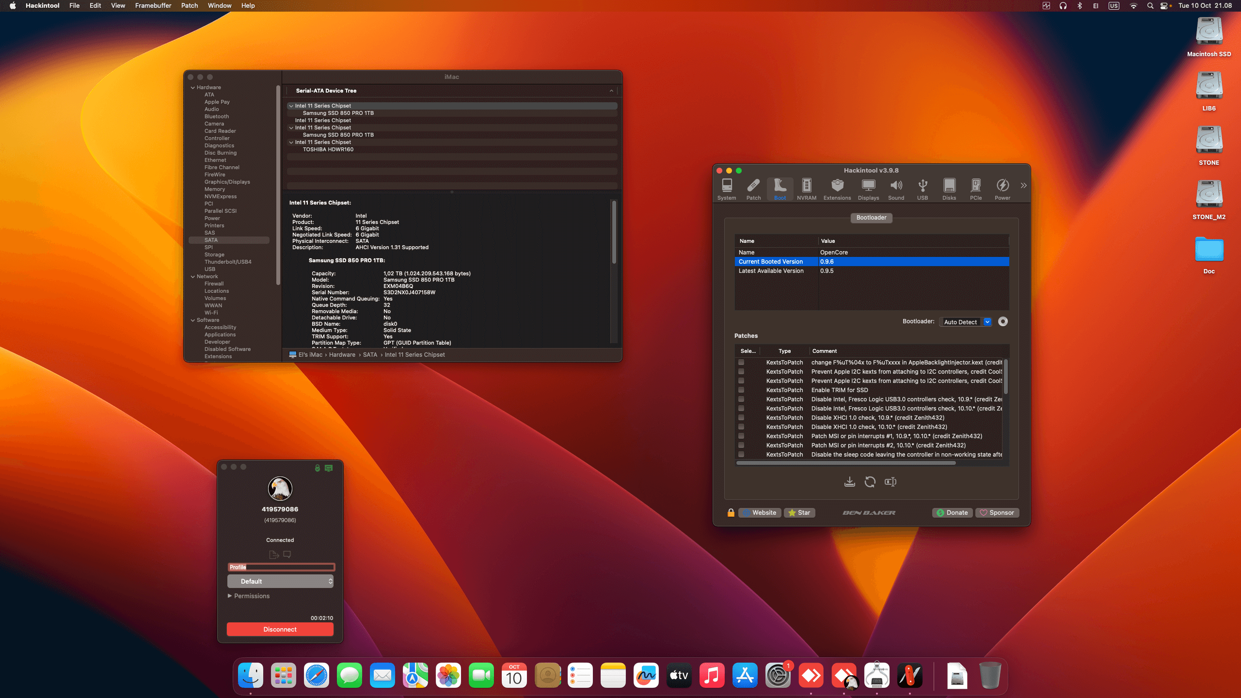 Gigabyte Z390 Aorus Master + Intel Core i9 9900KS + MSI Radeon VII   OpenCore 1