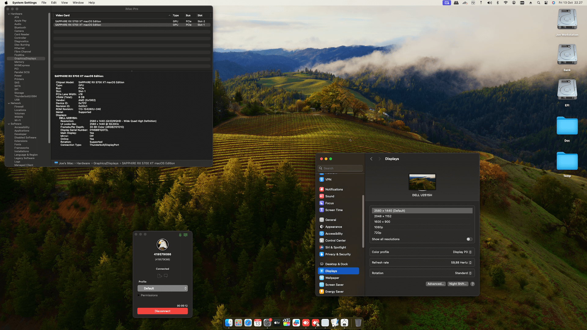 Gigabyte Z390 Aorus Ultra + Intel Core i9 9900K + 2x Sapphire RX 5700 XT 3rd   OpenCore 1