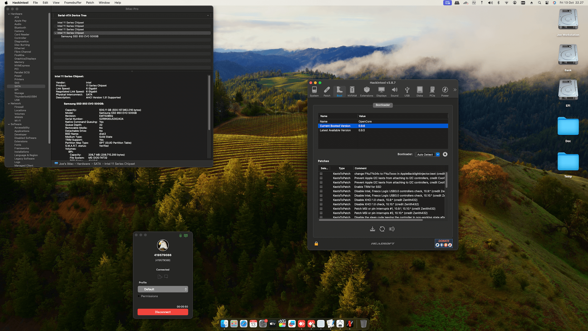 Gigabyte Z390 Aorus Ultra + Intel Core i9 9900K + 2x Sapphire RX 5700 XT 3rd   OpenCore 1