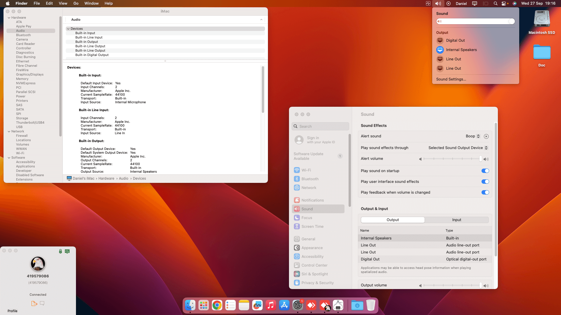 Gigabyte Z390 UD + Intel Core i5 9600K + Zotac GT 710   OpenCore 1
