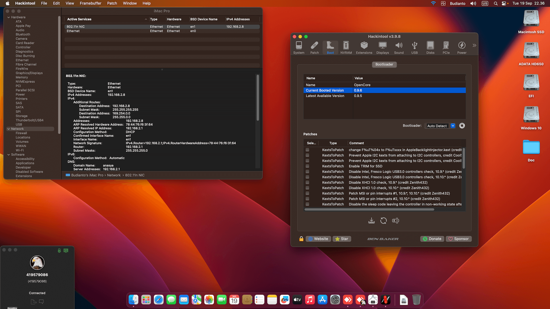 MSI H270 A PRO + Intel Core i5 6500 + MSI RX 570   OpenCore 1