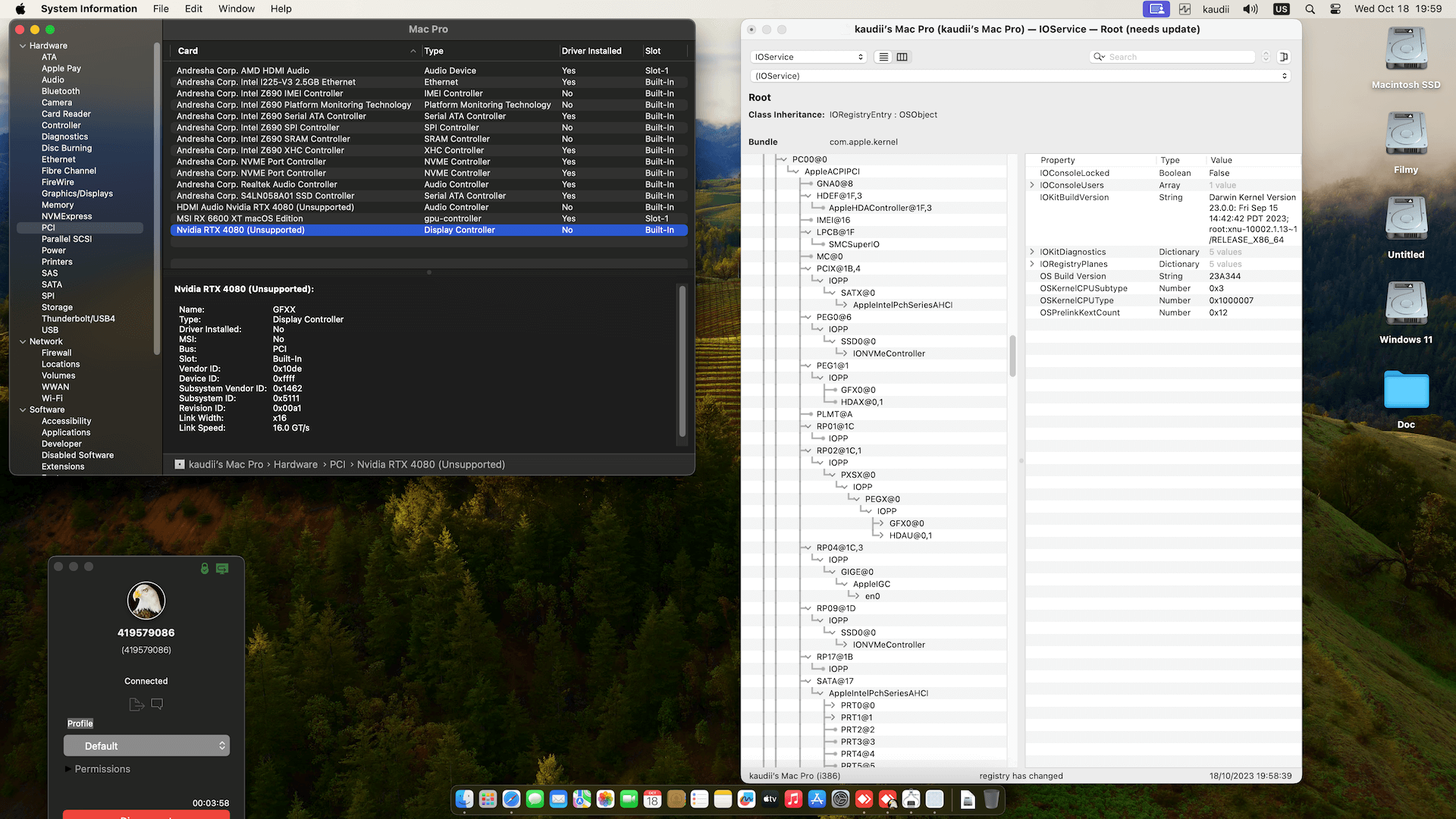 MSI MAG Z690 Torpedo + Intel Core i7 12700 + MSI RX 6600 XT   OpenCore 1