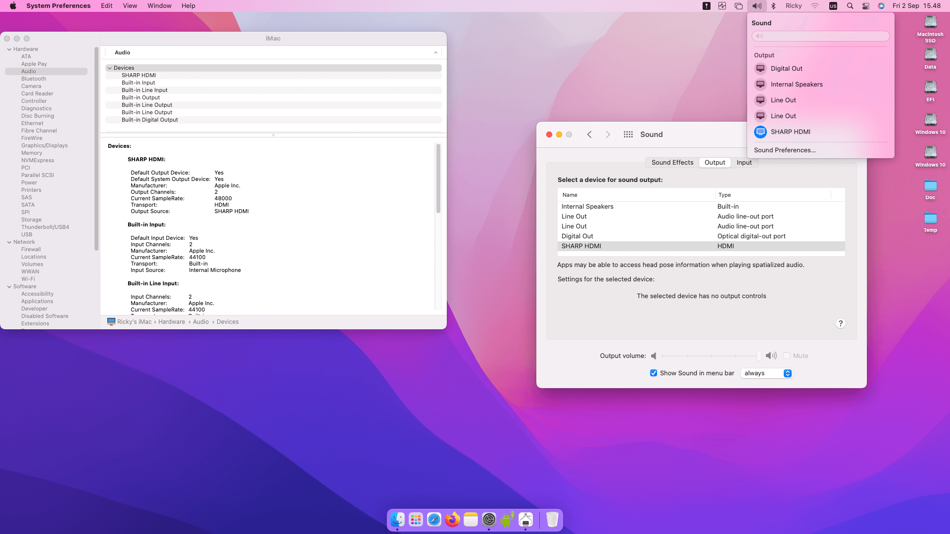 Gigabyte GA Z170M D3H + Intel Core i5 6500 + Asus RX 6600 XT   OpenCore 5