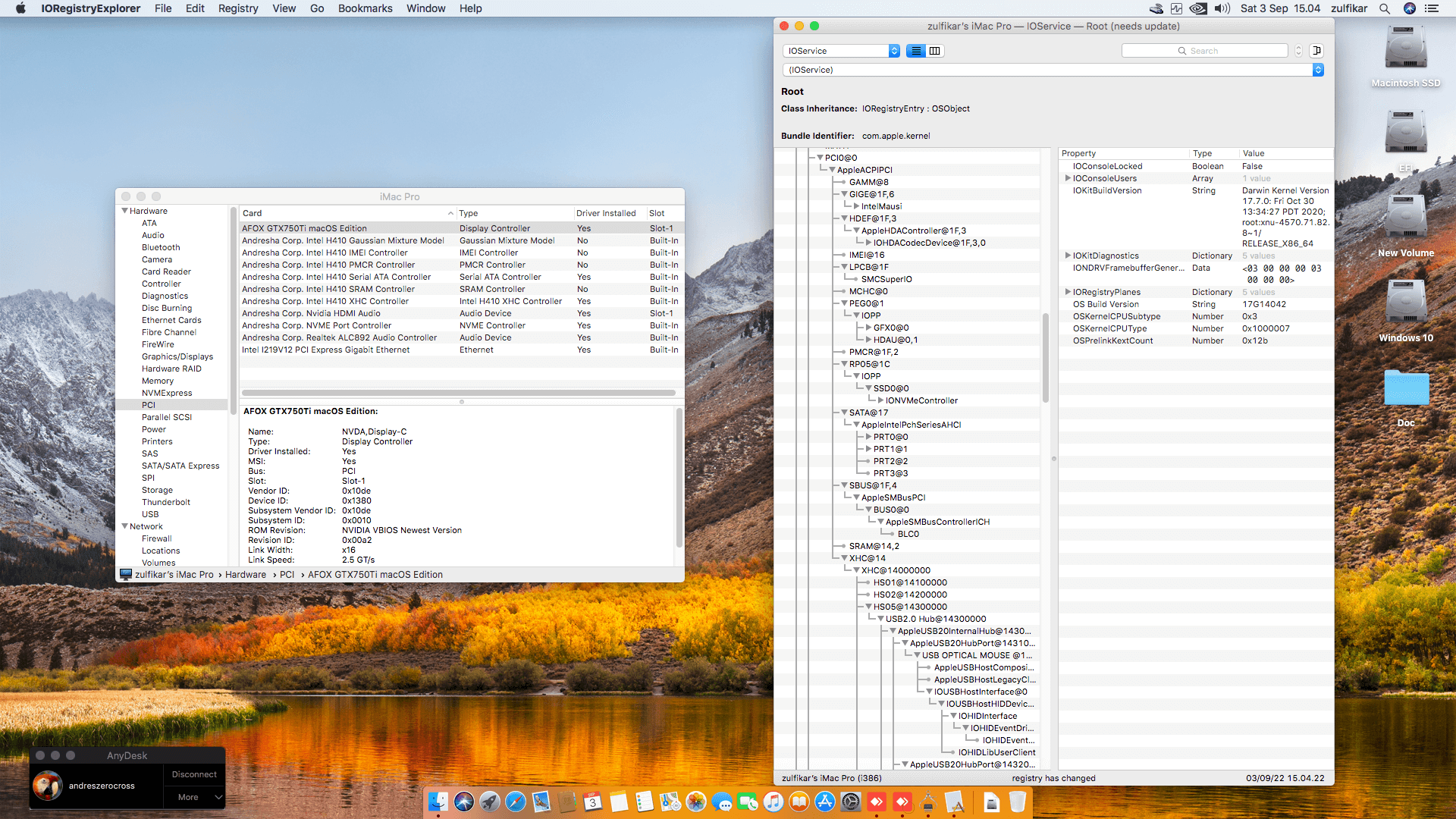 MSI H410M PRO VH + Intel Core i3 10105F + Afox GTX 750Ti   OpenCore 1