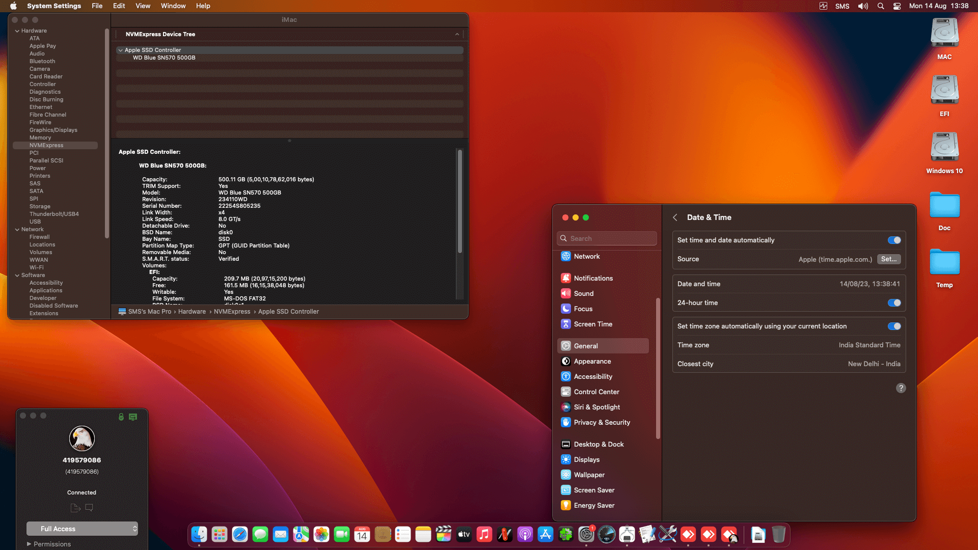 Gigabyte GA Z270 HD3P + Intel Core i7 7700K + MSI RX 6650 XT   OpenCore 1