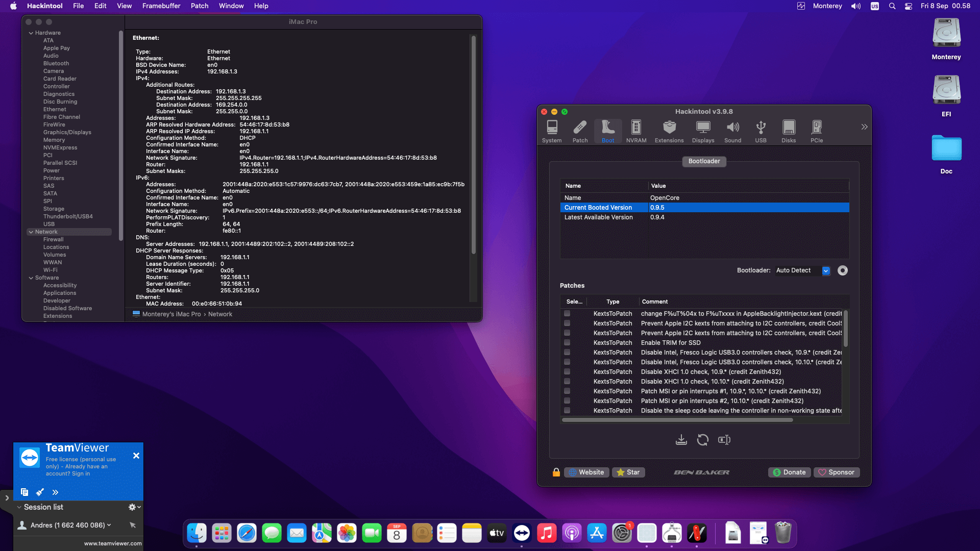 J&W JW Z77A ProX + Intel Core i3 2100 + Tarasq RX 580 2048SP OpenCore 1